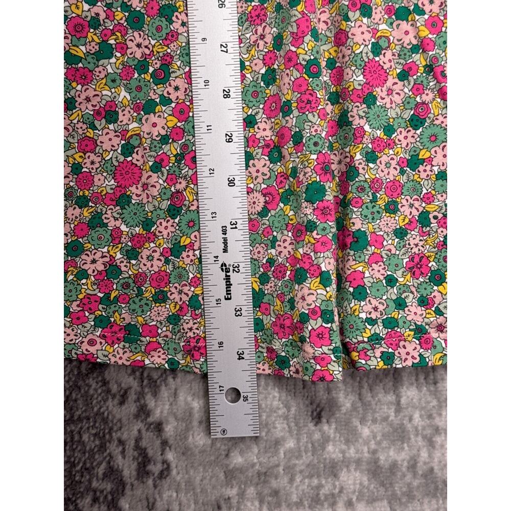 Boden Dress Womens Jersey V Neck Prairie Floral Short Sleeve Size 8 - Picture 6 of 9